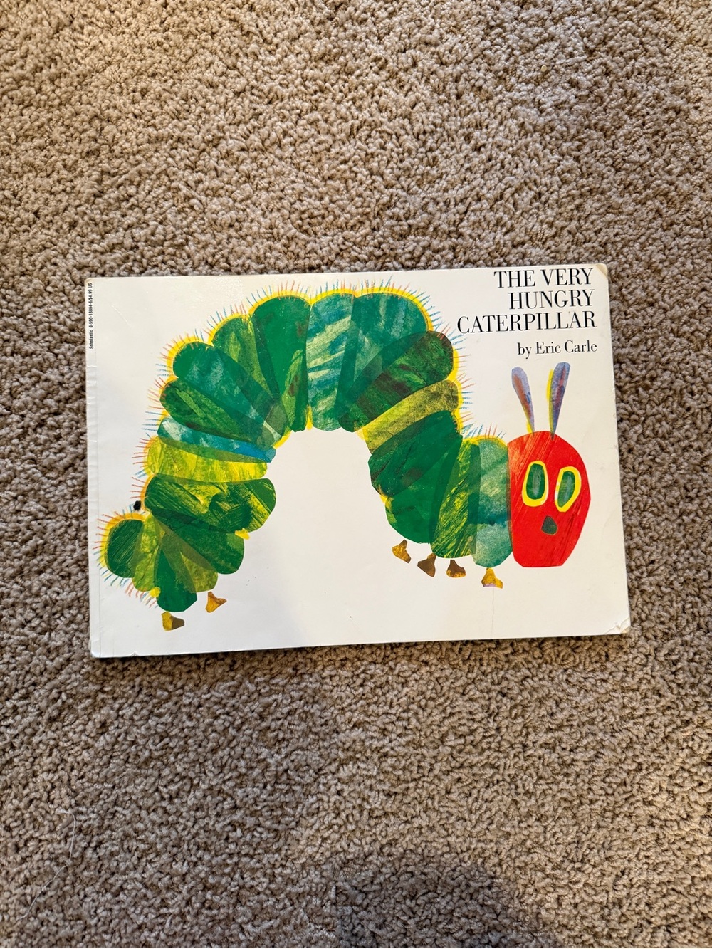 The Very Hungry Caterpillar by Eric Carle Paperback Book
